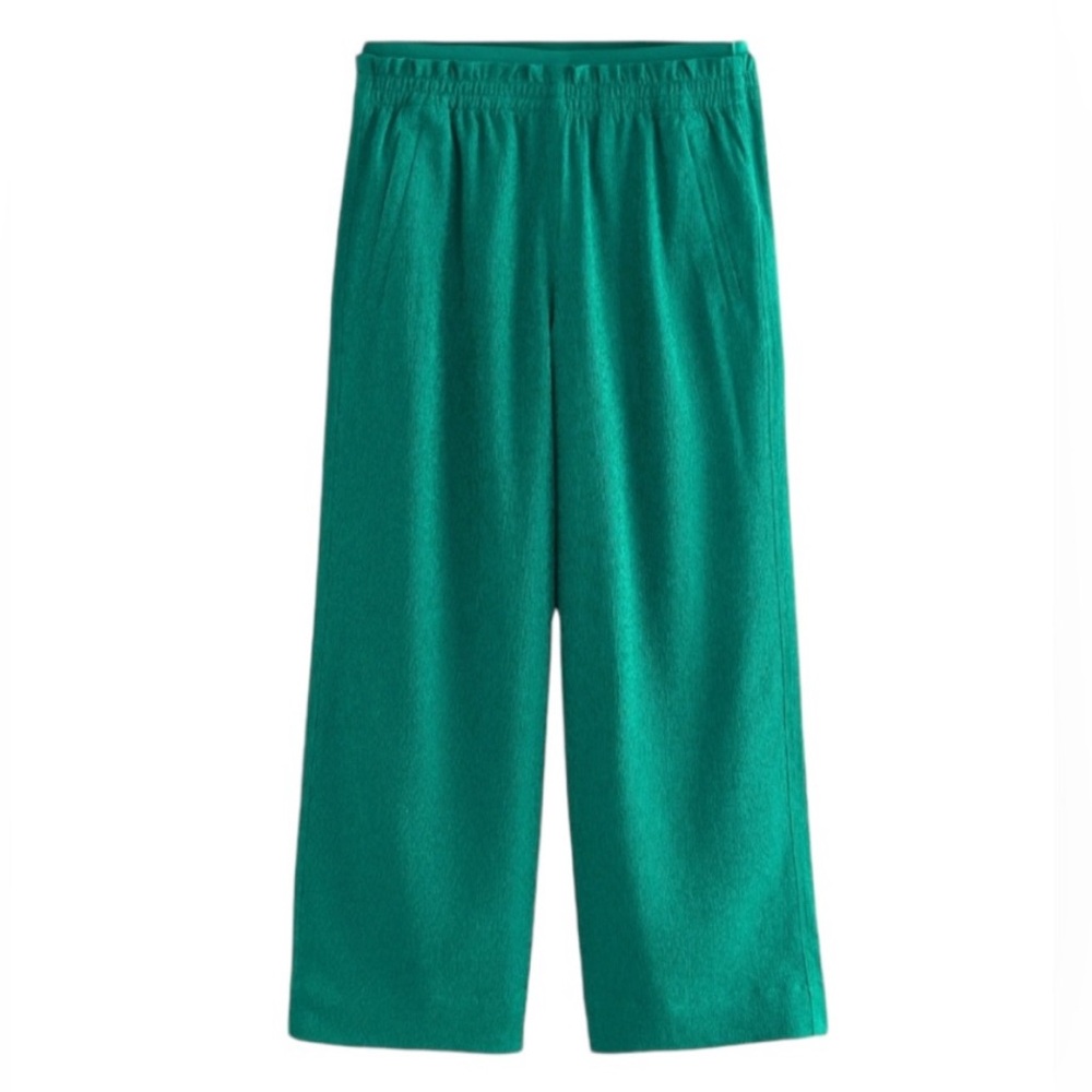 BOGO! Athleta Echo Wide Leg Cropped Athletic Pants Green Size 12